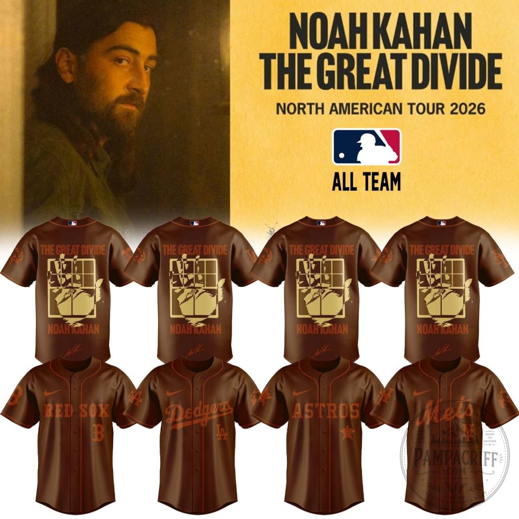 ,,MLB X Noah Kahan The Great Divide Tour Limited Edition Signature – Jersey 4 ,,MLB X Noah Kahan The Great Divide Tour Limited Edition Signature – Jersey 4