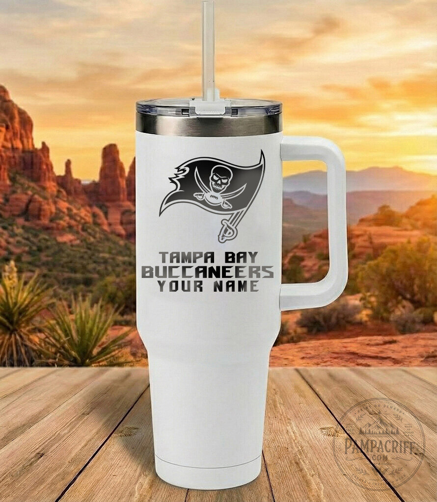 Tampa Bay Buccaneers Football Team Custom Name Engraved Black Insulated Tumbler 5 Tampa Bay Buccaneers Football Team Custom Name Engraved Black Insulated Tumbler