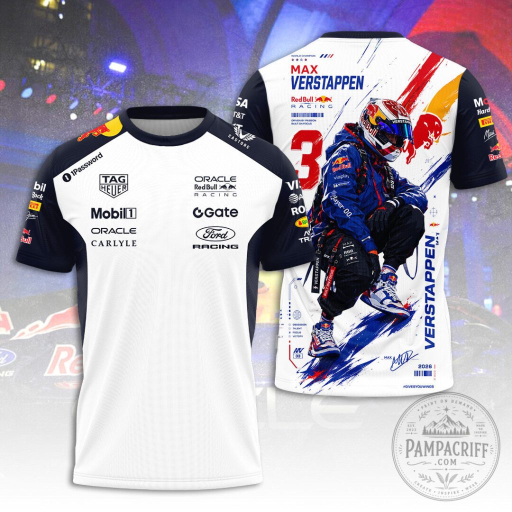 ,,Limited Edition Hoodie Jacket for the Monaco Grand Prix – Lewis Hamilton Signature 9 Max Verstappen Red Bull Racing Formula One Team Apparel T-Shirt