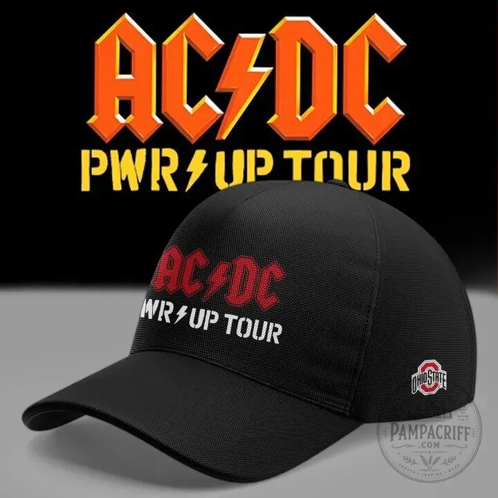 Ohio State Football AC/DC Power Up Tour 2026 Ohio Stadium T-Shirt 12 Ohio State Football AC/DC Power Up Tour 2026 Ohio Stadium T-Shirt
