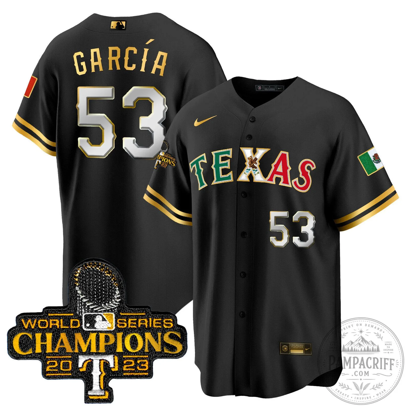 Corey Seager Texas Rangers 2023 World Series Champions Baseball Jersey 52 Corey Seager Texas Rangers 2023 World Series Champions Baseball Jersey