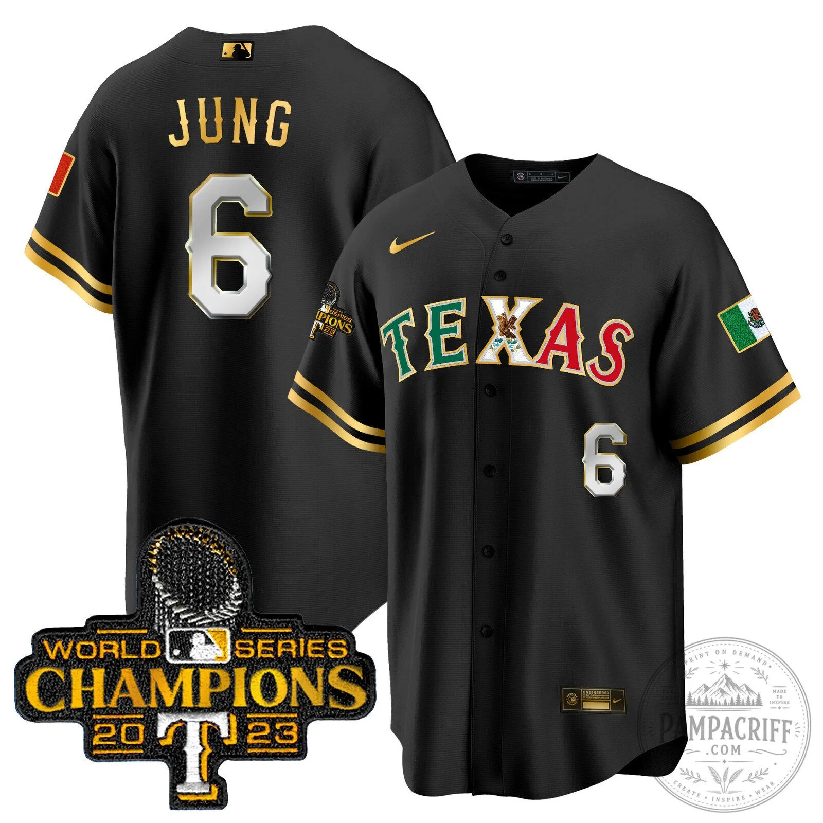 Corey Seager Texas Rangers 2023 World Series Champions Baseball Jersey 53 Corey Seager Texas Rangers 2023 World Series Champions Baseball Jersey