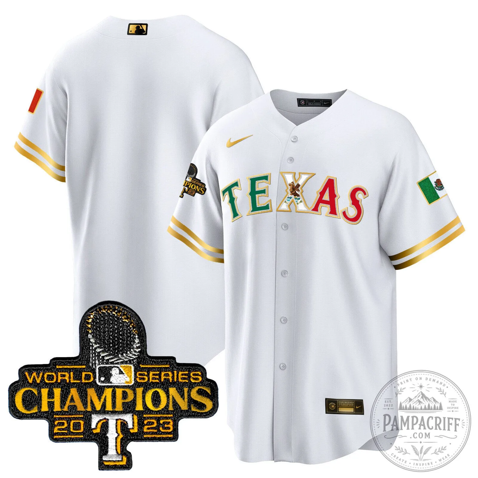 Corey Seager Texas Rangers 2023 World Series Champions Baseball Jersey 66 Corey Seager Texas Rangers 2023 World Series Champions Baseball Jersey