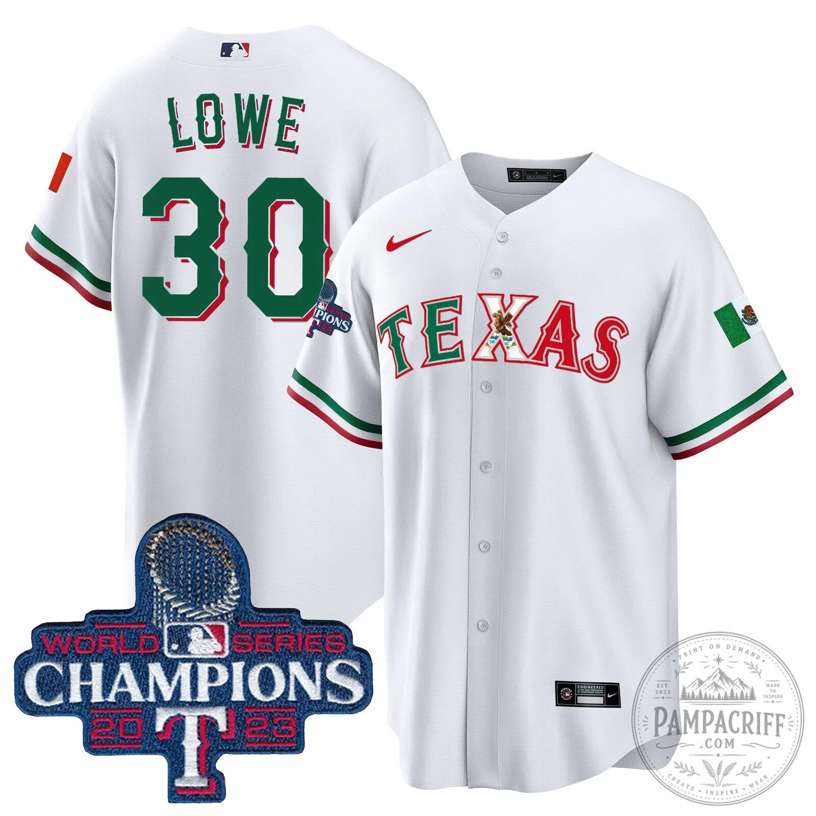 Corey Seager Texas Rangers 2023 World Series Champions Baseball Jersey 69 Corey Seager Texas Rangers 2023 World Series Champions Baseball Jersey