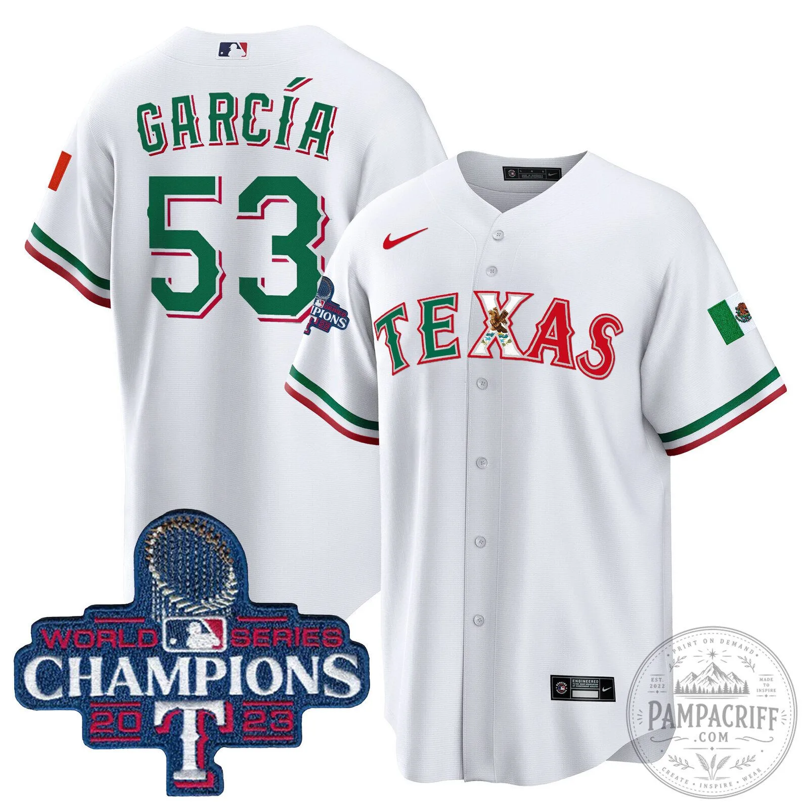 Corey Seager Texas Rangers 2023 World Series Champions Baseball Jersey 70 Corey Seager Texas Rangers 2023 World Series Champions Baseball Jersey