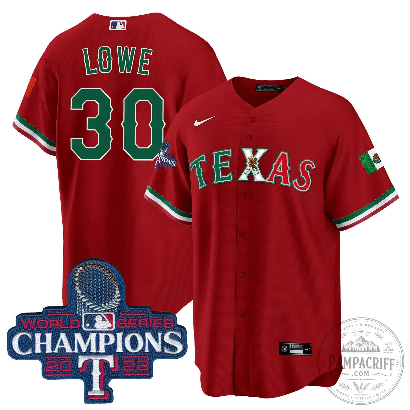 Corey Seager Texas Rangers 2023 World Series Champions Baseball Jersey 78 Corey Seager Texas Rangers 2023 World Series Champions Baseball Jersey