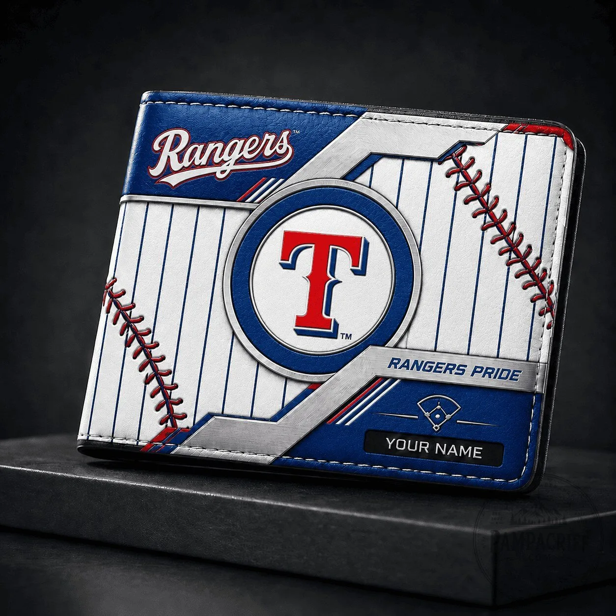 Texas Rangers Baseball Team Personalized Fan Wallet 3 Texas Rangers Baseball Team Personalized Fan Wallet