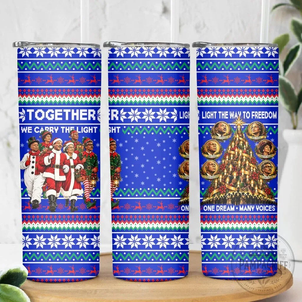 Civil Rights Leaders Christmas Ugly Sweater Pattern Insulated Tumbler 11 Civil Rights Leaders Christmas Ugly Sweater Pattern Insulated Tumbler