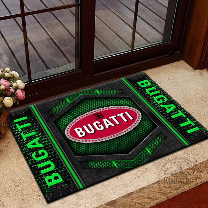 Bugatti Logo Welcome Mat Luxury Car Brand Doormat 13 Bugatti Logo Welcome Mat Luxury Car Brand Doormat