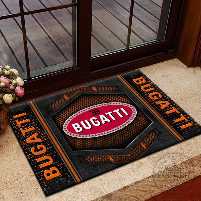 Bugatti Logo Welcome Mat Luxury Car Brand Doormat 15 Bugatti Logo Welcome Mat Luxury Car Brand Doormat