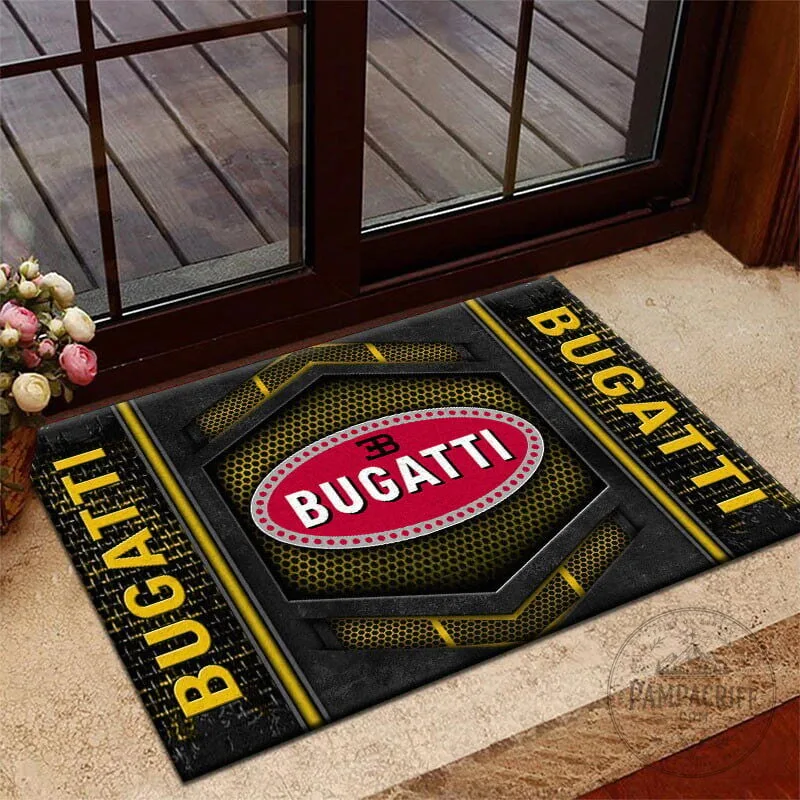 Bugatti Logo Welcome Mat Luxury Car Brand Doormat 16 Bugatti Logo Welcome Mat Luxury Car Brand Doormat