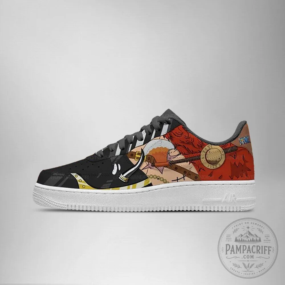 Monkey D Luffy One Piece Anime Character Custom Embossed Logo Shoes 9 Monkey D Luffy One Piece Anime Character Custom Embossed Logo Shoes