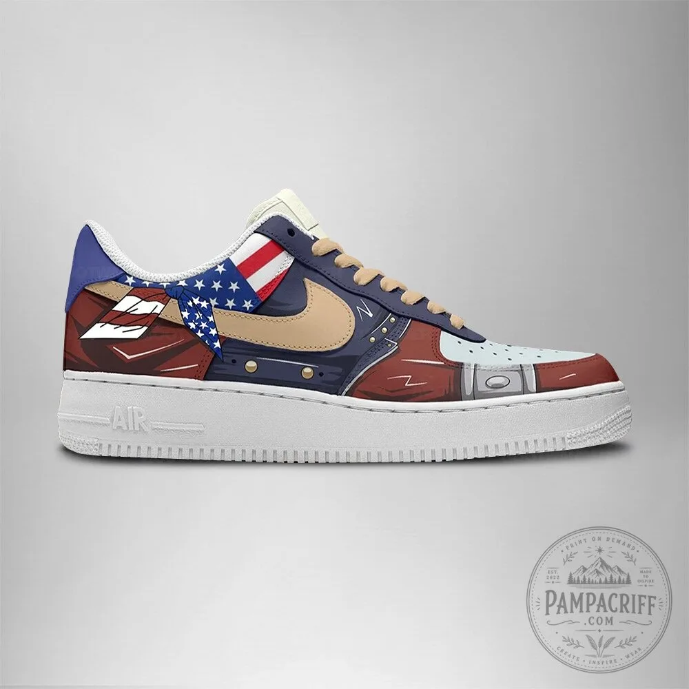 Bandit Keith Yu-Gi-Oh! Anime Custom Design Air Force 1 Shoes 8 Bandit Keith Yu-Gi-Oh! Anime Custom Design Air Force 1 Shoes