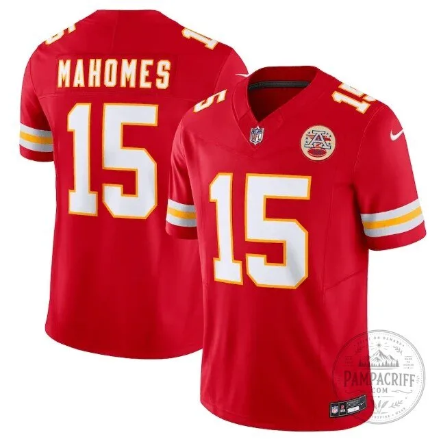 Patrick Mahomes Kansas City Chiefs Red Football Jersey