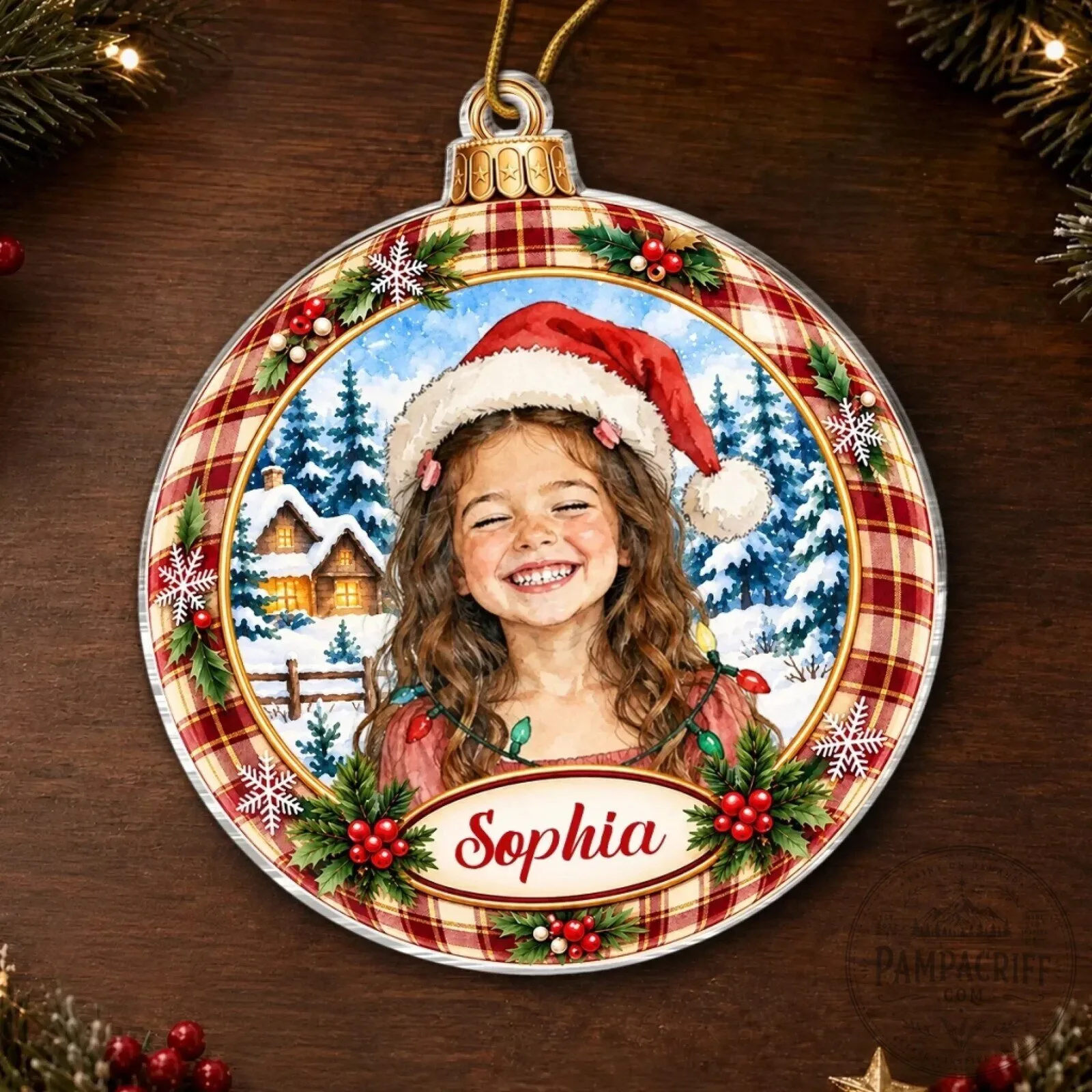 Personalized Christmas Photo Ornament Custom Family Keepsake Gift 14 Personalized Christmas Photo Ornament Custom Family Keepsake Gift