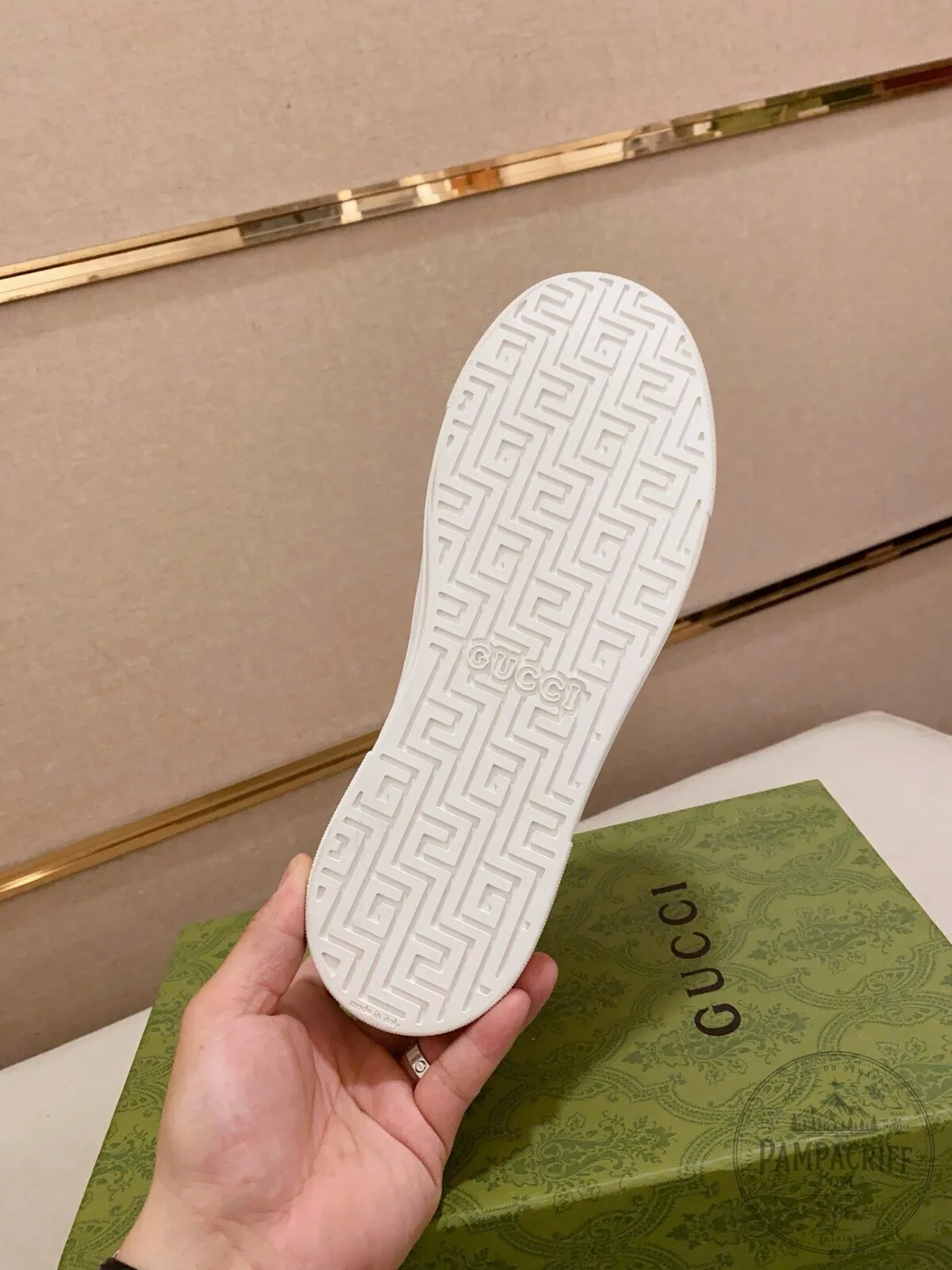 Gucci Monogram Canvas Ace Sneakers with Web Stripe Detail for Men and Women 13 Gucci Monogram Canvas Ace Sneakers with Web Stripe Detail for Men and Women