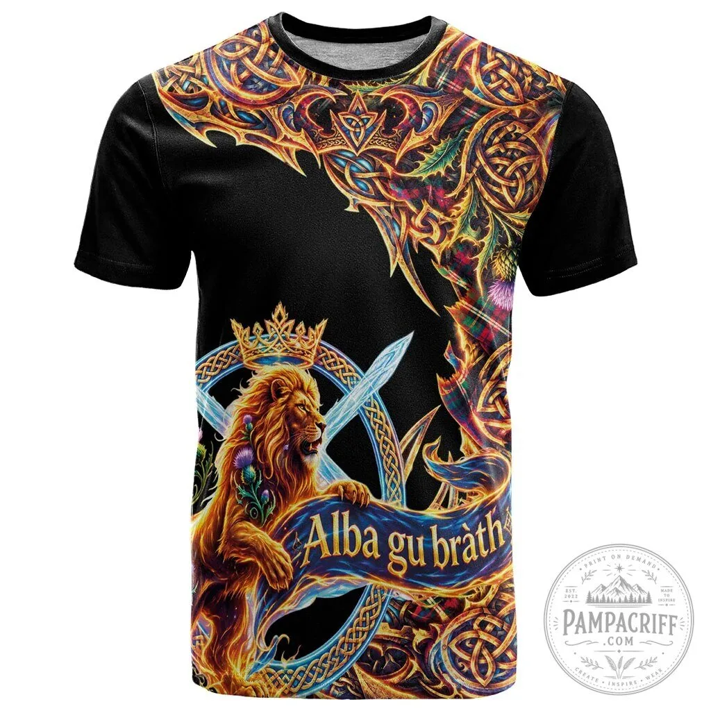 Scotland Forever Celtic Royal Lion Gothic Vibe T-Shirt 6 Scotland Forever Celtic Royal Lion Gothic Vibe T-Shirt