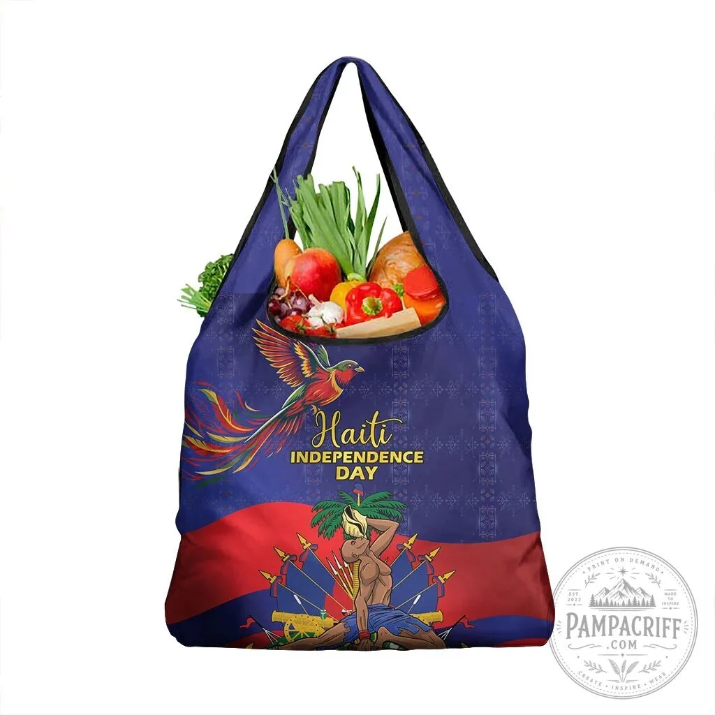 Minnesota Wild Legends and Stars 2026 Christmas Advent Calendar 3 Haiti Independence Day Reusable Grocery Bag