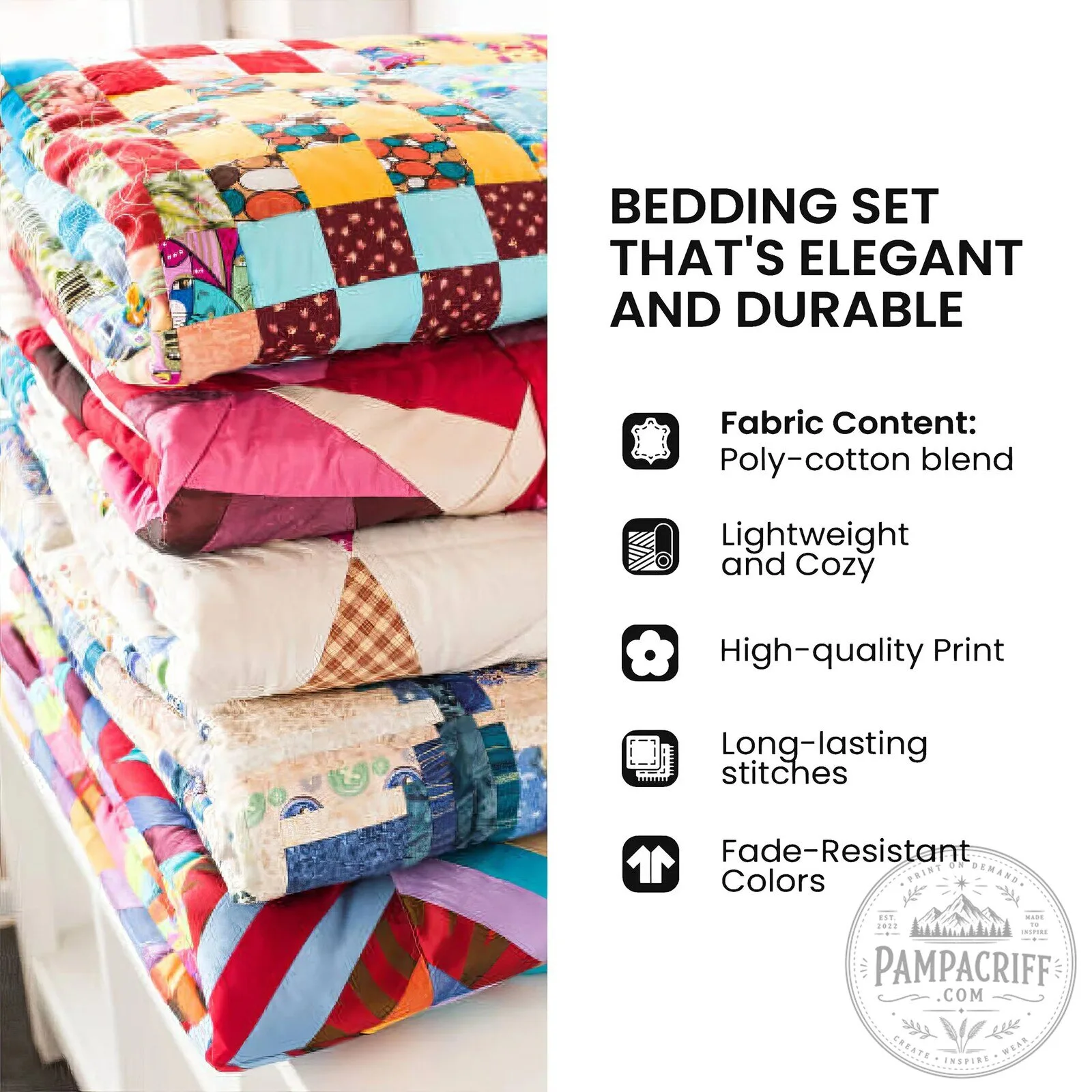 Sunset River Bears Mountain Forest Wildlife Quilted Bedding Set 11 Sunset River Bears Mountain Forest Wildlife Quilted Bedding Set