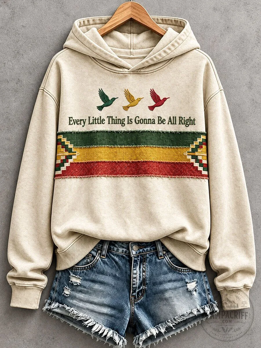 Birds Hoodie - Everything Will Be Alright