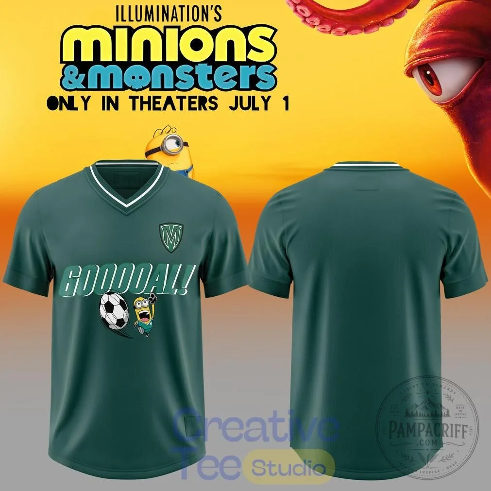 Minions & Monsters World Cup Football Soccer Team Fan Jersey 4 Minions & Monsters World Cup Football Soccer Team Fan Jersey