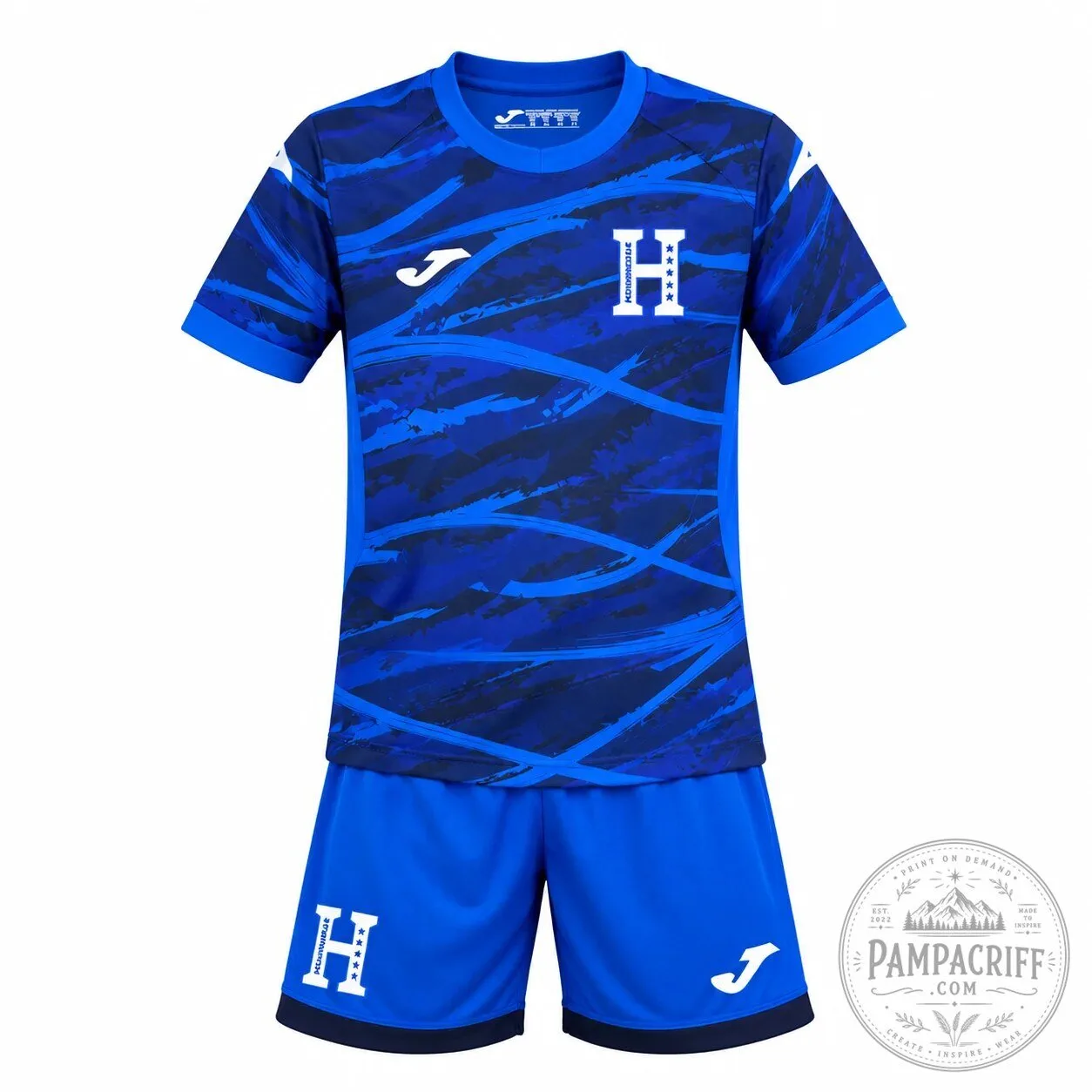 Honduras National Football Team Kids Fourth Kit Soccer Jersey and Shorts Set 8 Honduras National Football Team Kids Fourth Kit Soccer Jersey and Shorts Set