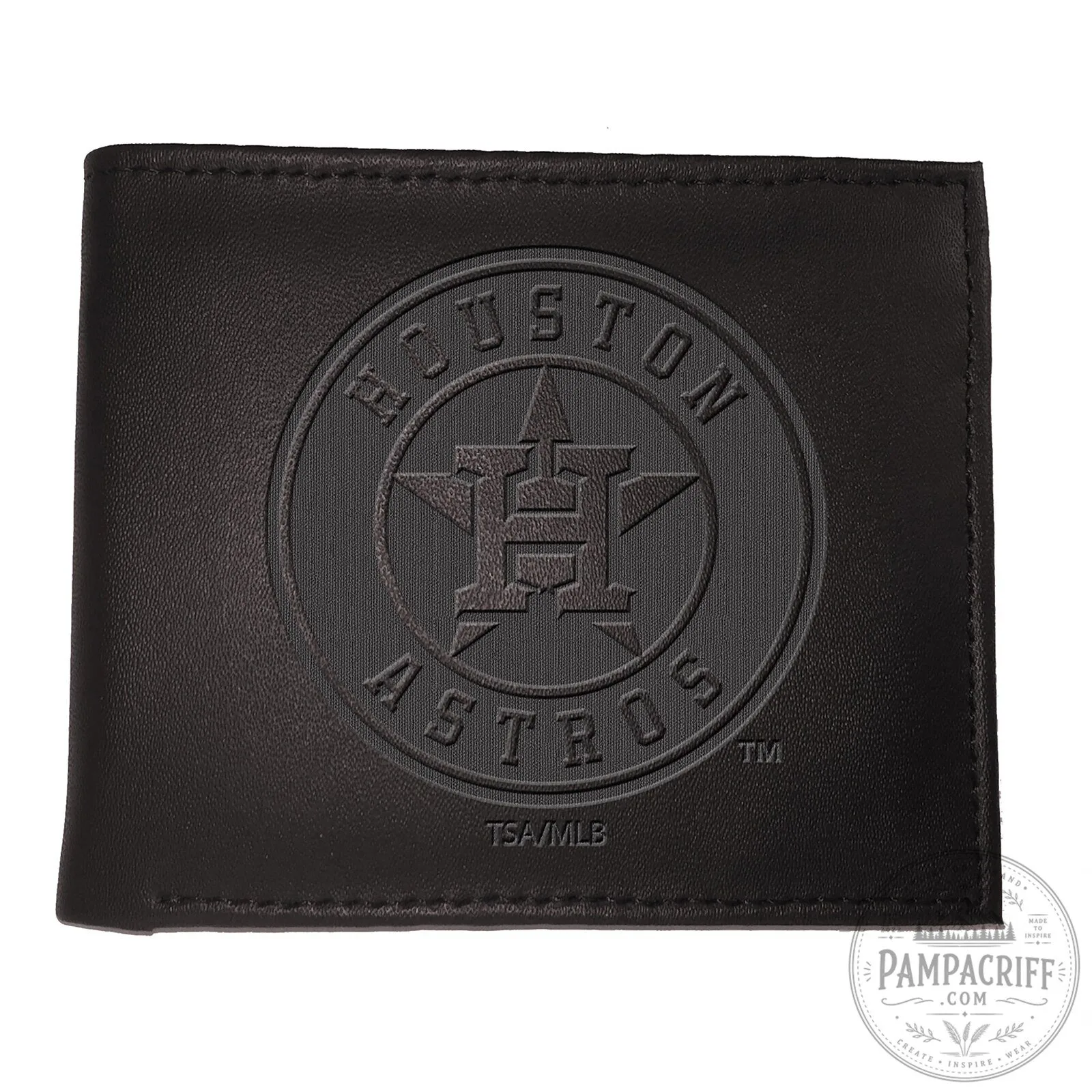 Houston Astros Major League Baseball Team Logo Black Bi-Fold Wallet 8 Houston Astros Major League Baseball Team Logo Black Bi-Fold Wallet